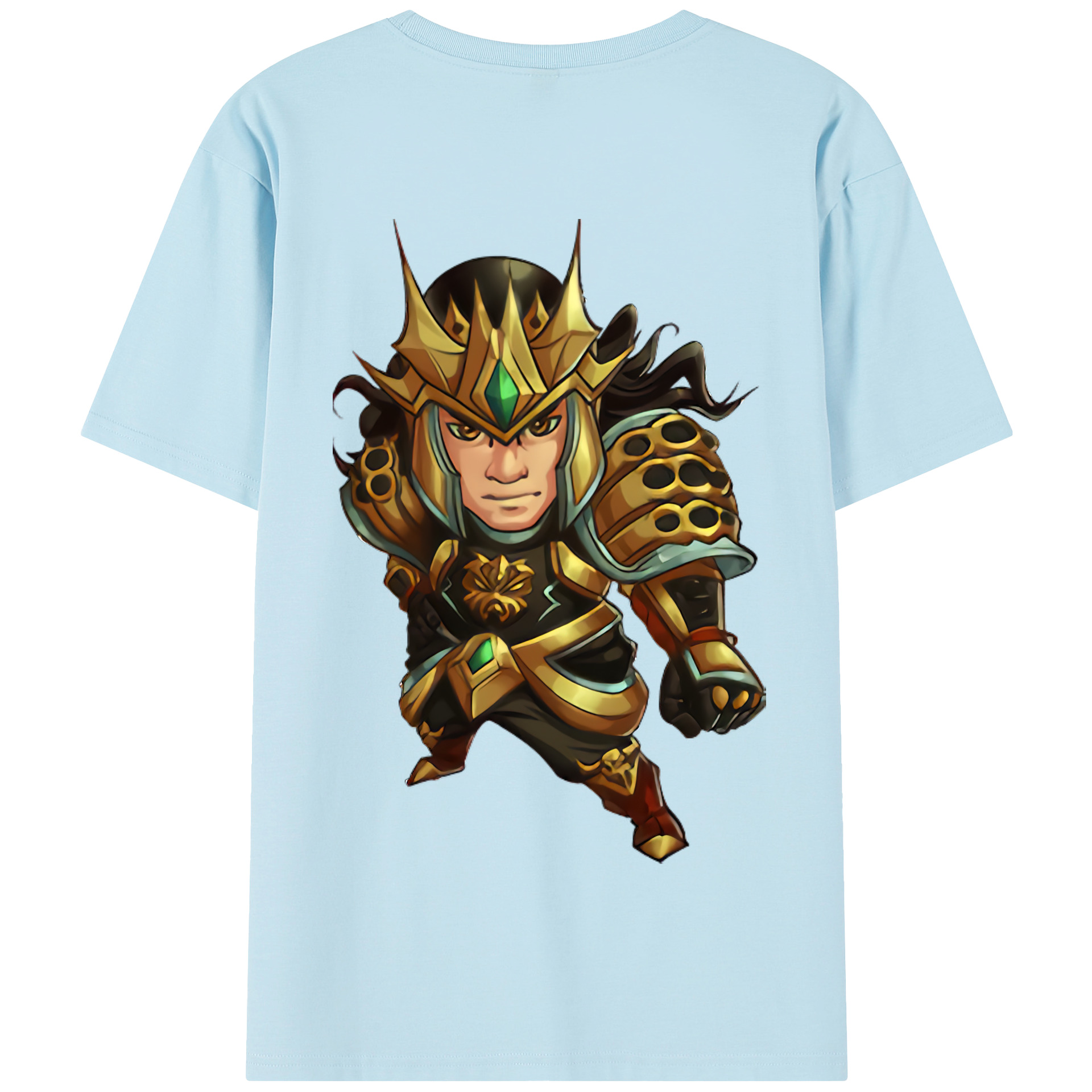 リーグ・オブ・レジェンド League of Legends LOL 綿100％半袖Tシャツ（背面プリント）